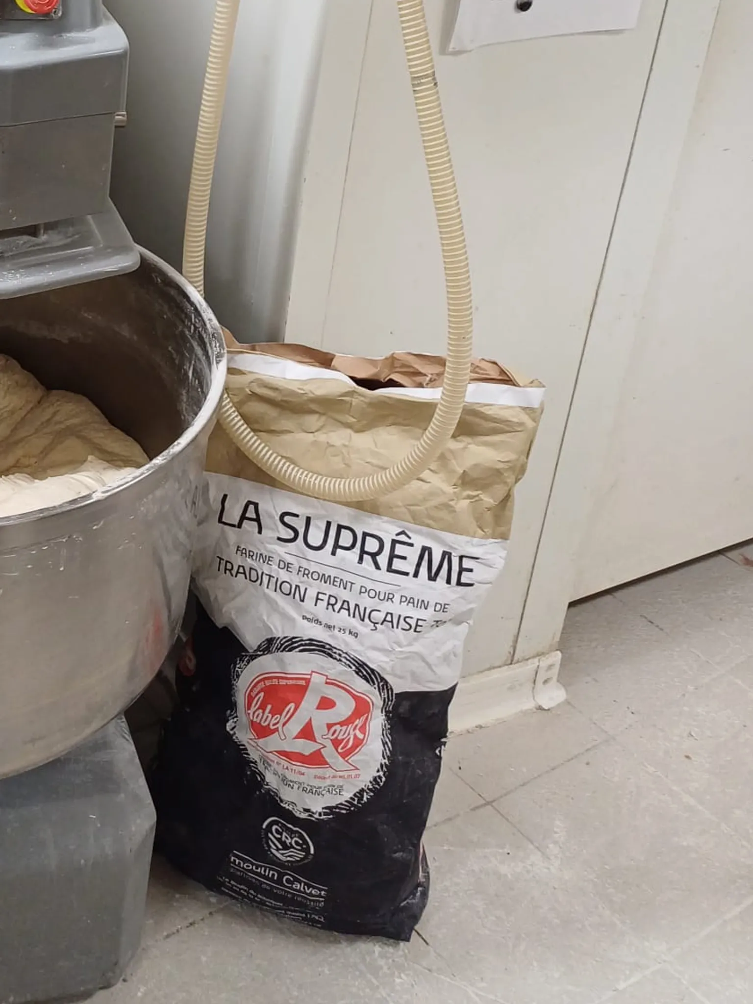 Les farines et la pâte au fournil