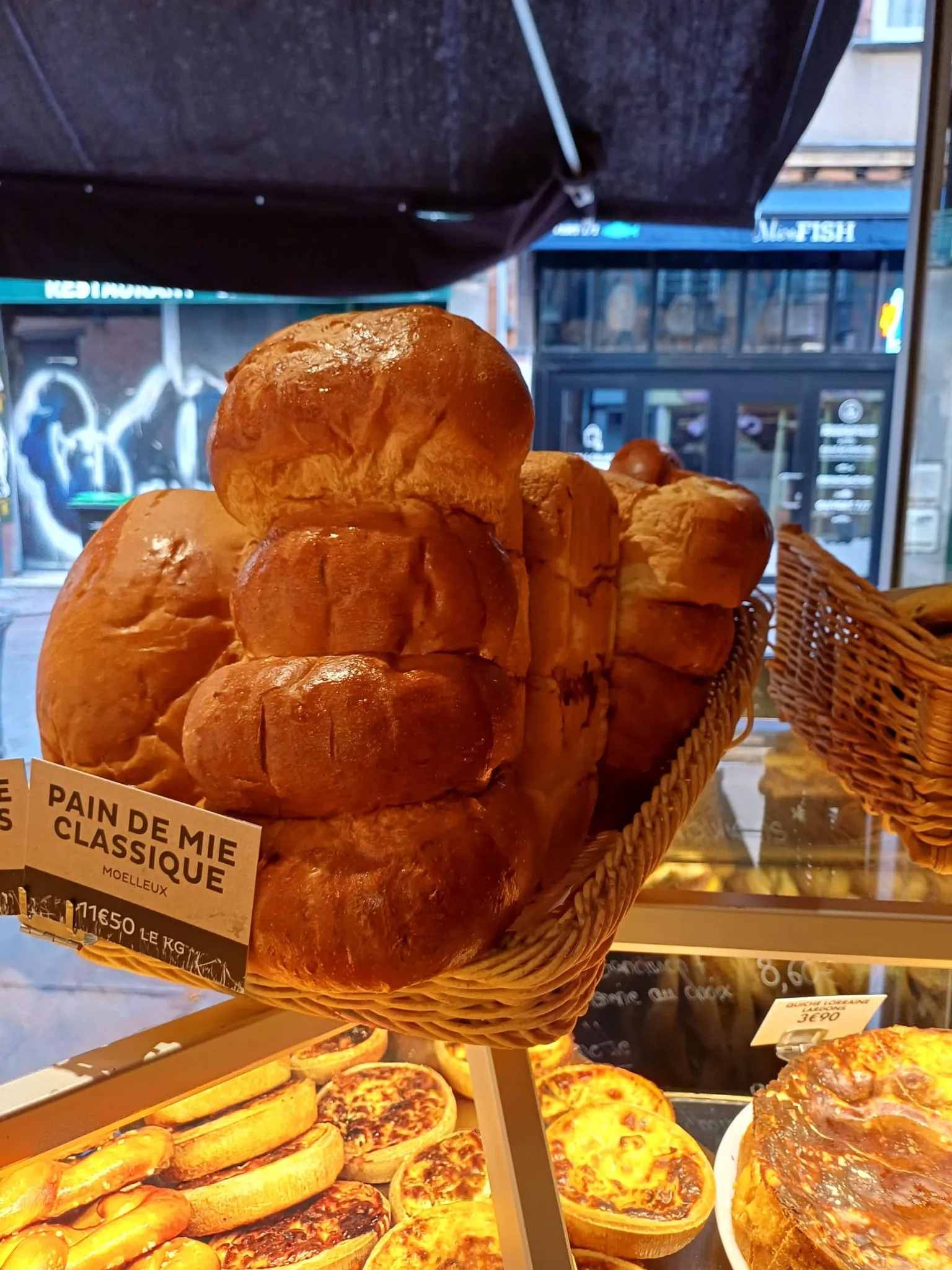 Pain de mie brioché