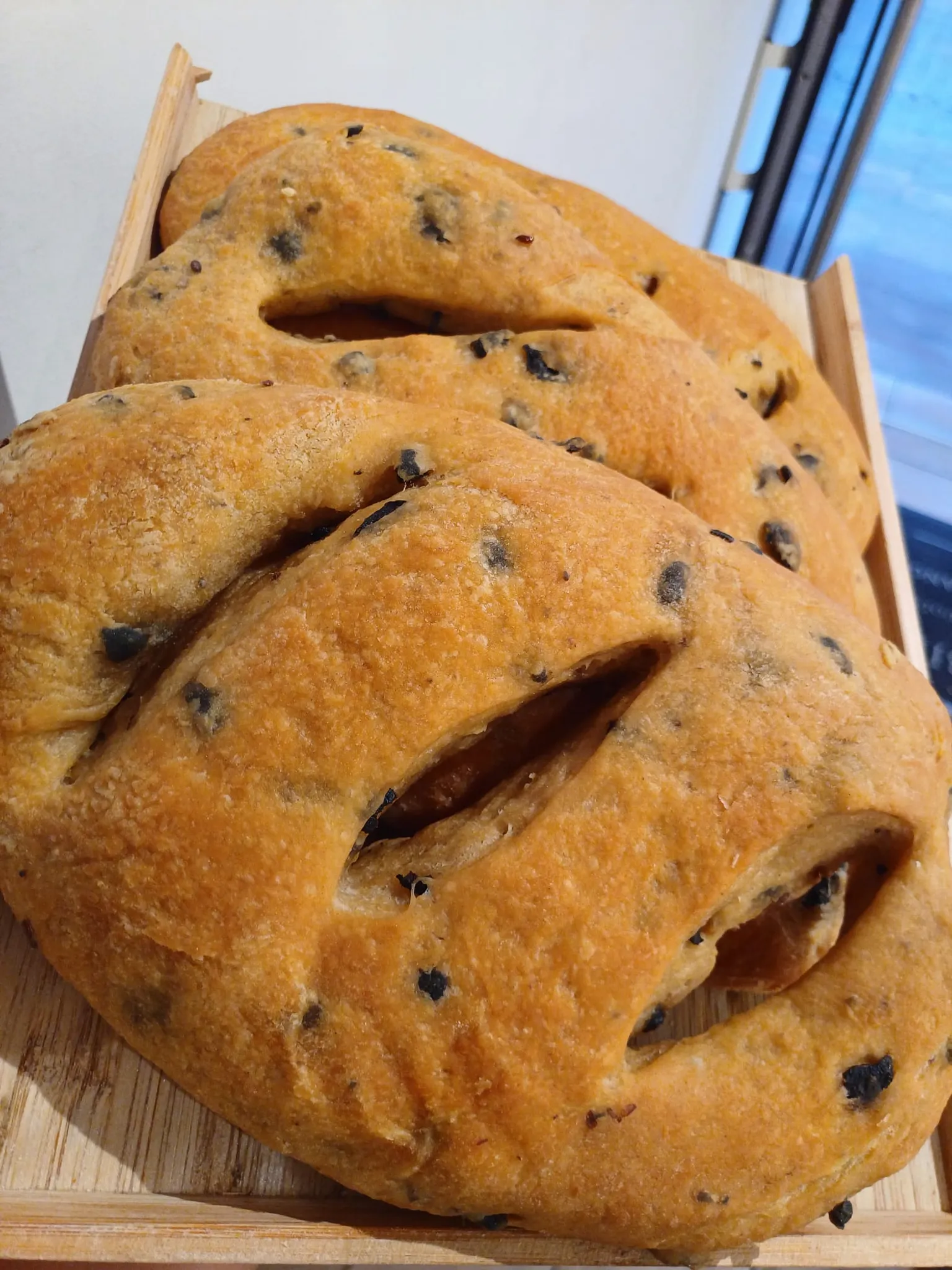 Fougasse aux olives